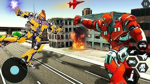 US Airforce Jet Transform |Real Robot War Machines | Chari Games