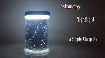 Constellation in a Jar DIY
