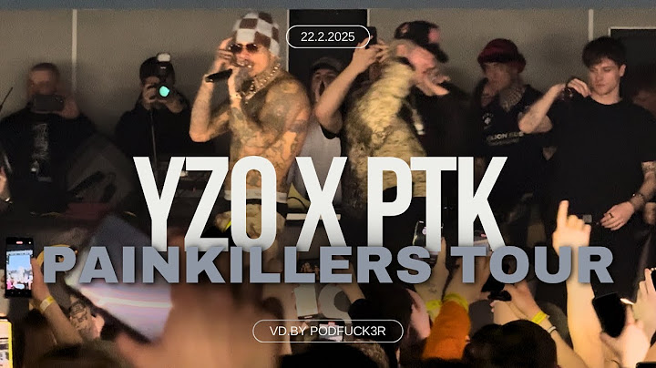 YZO x PTK - PAINKILLERS TOUR | MOOD HRADEC KRÁLOVÉ