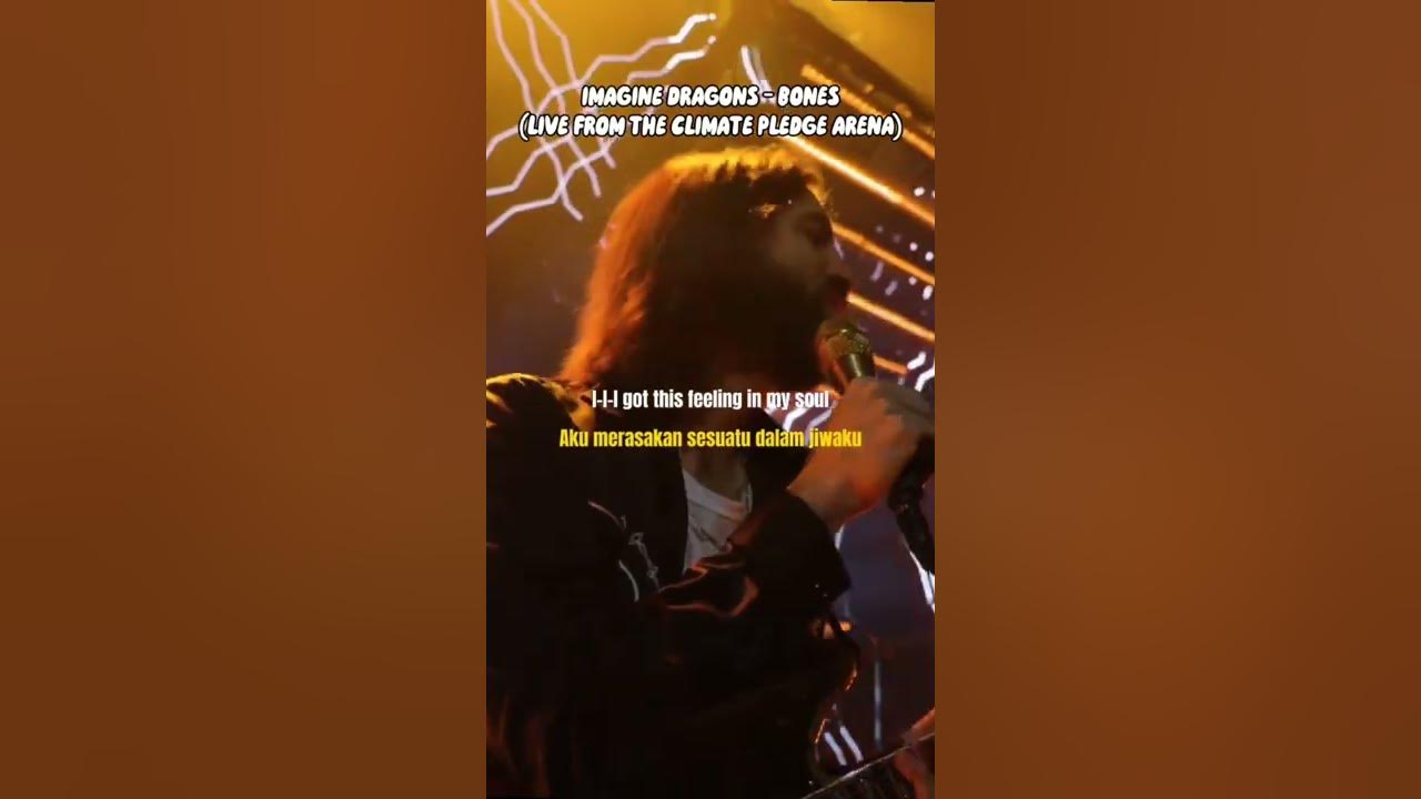 Dengerin lagunya aja udah bikin candu, apalagi pas dengerin versi livenya 🔥 #imaginedragons #bones