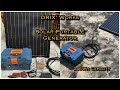 Drix works 24ah portable solar generator  32650 lifepo4 battery  yoobao 150w inverter 