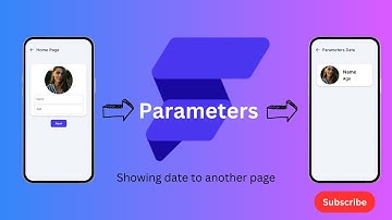 Flutterflow - Parameters, showing one page data to another page with Parameters.