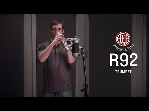 AEA R92 Front - Trumpet - Listening Library