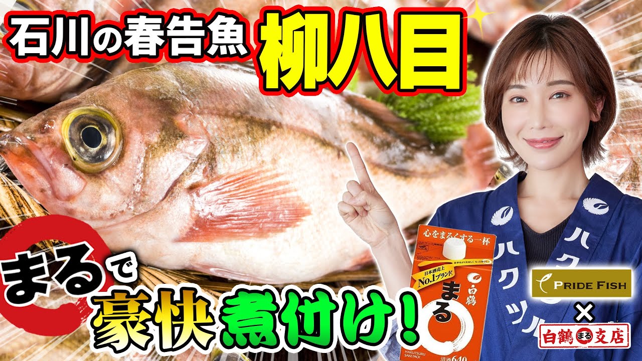 メバル まるごと煮付け 今が旬 石川に春告魚 柳八目 をまる っと煮付け 鮮度抜群 肉厚な身の旨味をまるが引き出します 魚屋の森さん Pride Fish Youtube