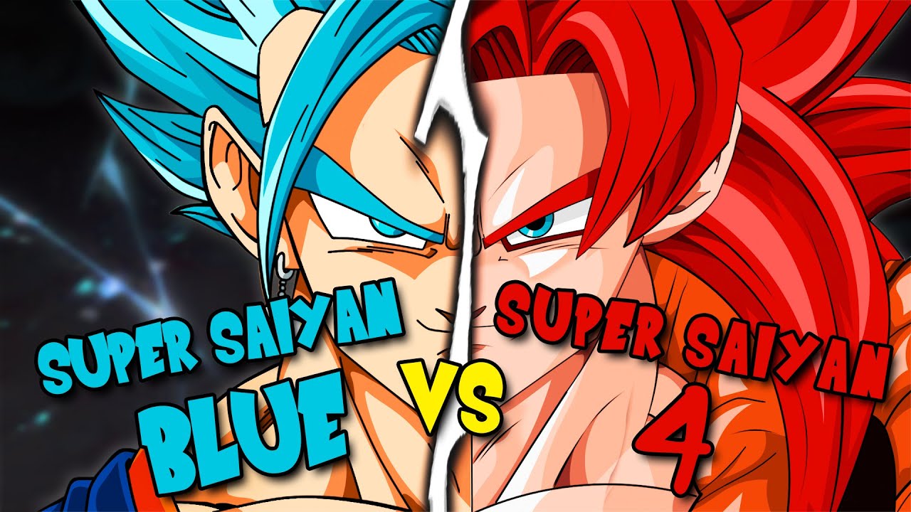 SUPER SAIYAJIN BLUE VS SUPER SAIYAJIN 4! A RESPOSTA OFICIAL FOI