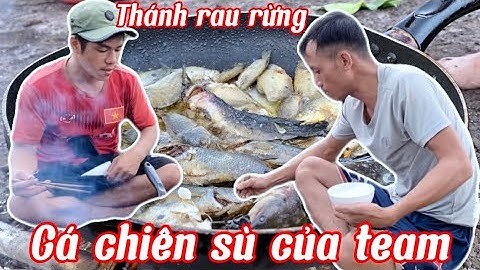 Cá chiên sù của team thánh rau rừng