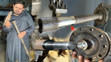 How Rebulid Broken Truck Wheel Axle With Amazing Technique