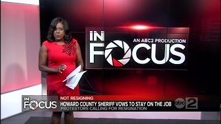 Howard County leaders call for sheriff's resignation