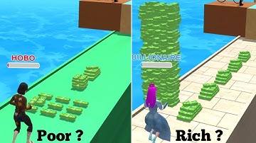Money Run 💰🤑💸💶Games All Levels Gameplay Android,Walkthrough ios,New Game Big Update Levels.