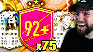 OPENING 75x 92+ ATTACKER ICON PACKS!