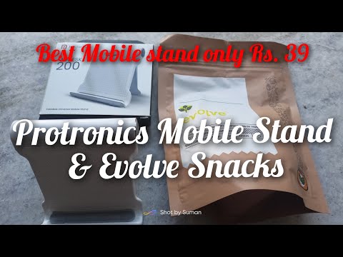 Protronics Modesk 200 | Evolve Snacks | Unboxing & Review | Best mobile Stand under Rs 50 | CRED App