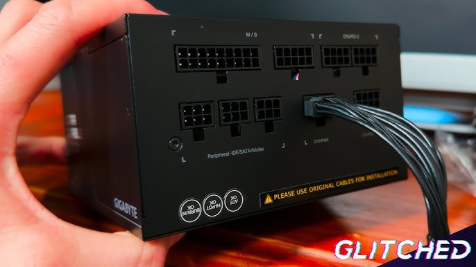 Gigabyte 80+ GOLD PCIE 5.0 (1000W) - Alimentation Gigabyte
