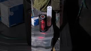 Trying the Utilitech 350 Watt "Beer Can" heater pt 1