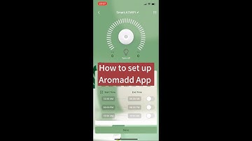 How to set up Aromadd Aroma link APP