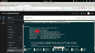 bind & dns  sous Fedora 31