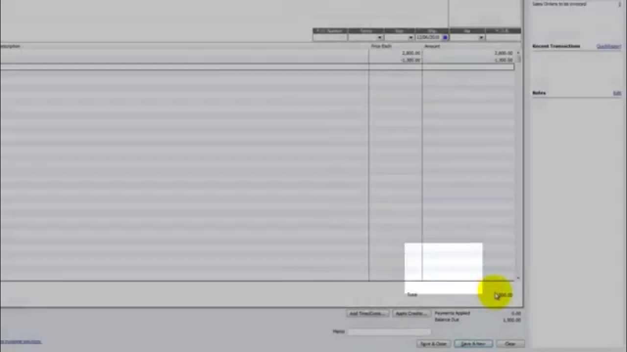 QuickBooks Tutorial How to record Donated Services in QuickBooks