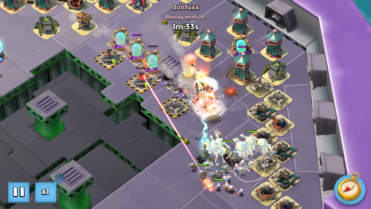 MEGA CRAB Stage 18 in one attack without losses