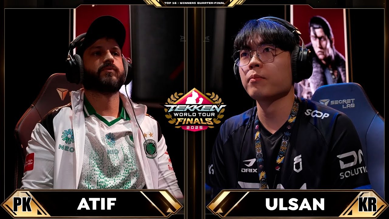 ATIF (Анна) против ULSAN (Драгунов) ТОП-16 — TWT Global Finals 2025 — Tekken