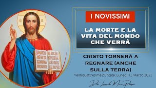 Cristo tornerà a regnare anche sulla terra