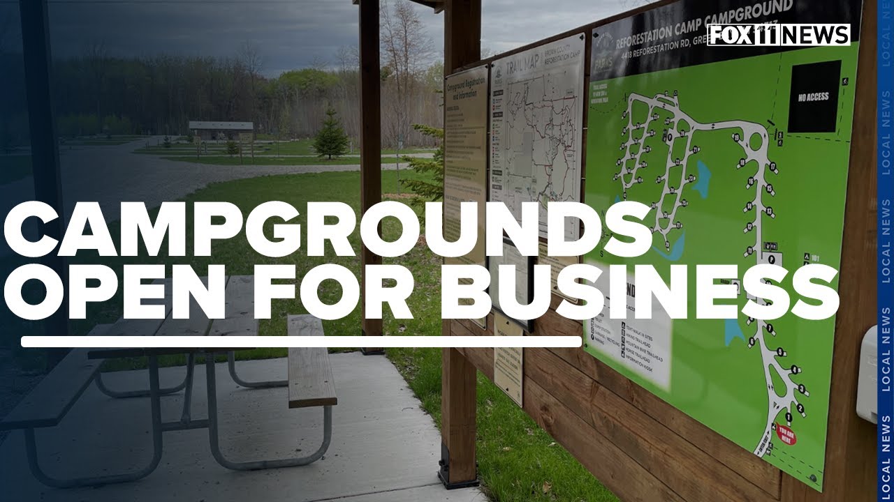 Brown County campgrounds open for business