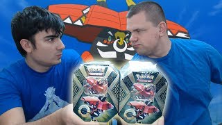 Pokemon Tapu Bulu Tin Opening BATTLE REMATCH!!