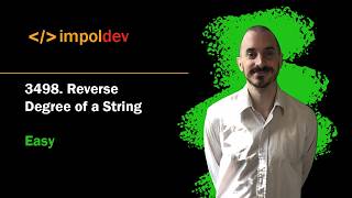 Reverse Degree of a String | LeetCode 3498 - Python