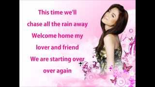 Video thumbnail of "Toni Gonzaga - Starting Over Again (Lyrics) HD"