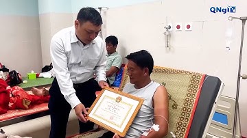 Cảm phục lòng dũng cảm của con người Lý Sơn | QNgTV