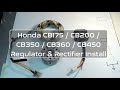 Honda CB350 CB360 CB450 Regulator Rectifier Overview & Replacement