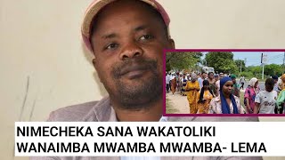 Mie Godbless Lema Alivyowacheka Wakatoliki Wakiimba Wimbo Wa Mwamba Mwamba