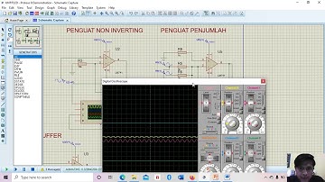 Simulasi Penguat Operasional (Op-Amp) Dengan Aplikasi Proteus