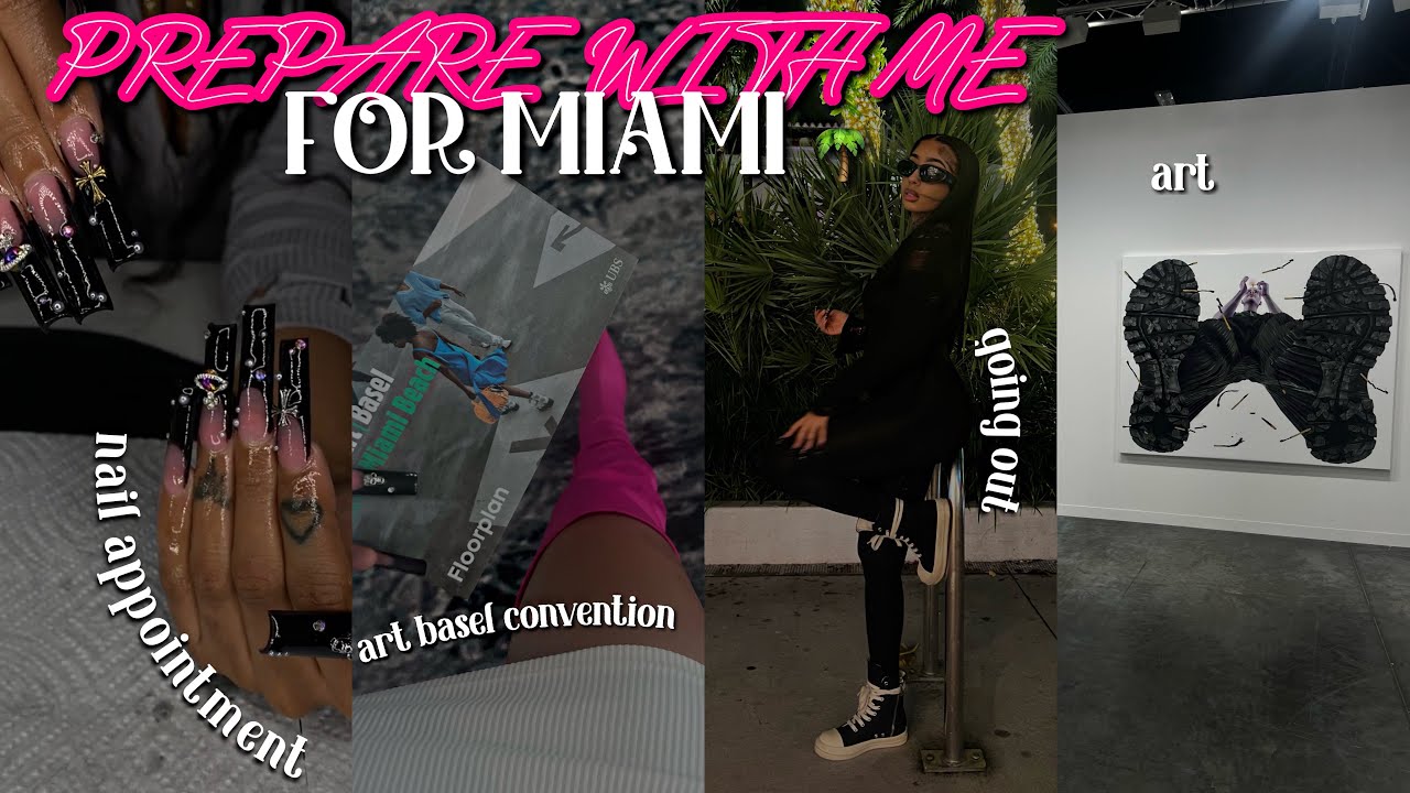 WEEKLY VLOG! PREPARE & PACK WITH ME FOR A TRIP TO MIAMI 🌴 | COME TO APPOINTMENTS WITH ME