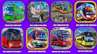 Bus Games Coach Bus Simularor,Bus Simukator India,Real bus driving simulator,Bus Simulator Indonesia screenshot 1