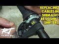 How To Replace Shifter Cable On Shimano Revoshift Shifters