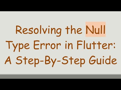 Resolving the Null
