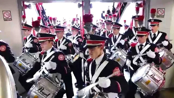OSUMB TBDBITL Marches into the Skull Session 11 29 2014 OSU vs Michigan