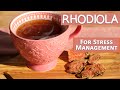 Rhodiola Rosea, Tonic Stress Buster for Modern Times