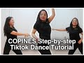 COPINES TIKTOK DANCE TUTORIAL (STEP-BY-STEP DETAILED FOR BEGINNERS) MIRRORED