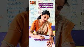 Easy and Attractive Register Decoration Ideas for Teachers#govtschool #schoolactivity #decoration