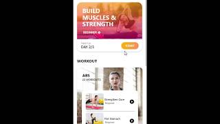 Fitness App UI DESIGN screenshot 2