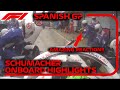 SCHUMACHER'S MECHANICS AMAZING REACTION AFTER PITSTOP INCIDENT!! Schumacher Onboard Highlights Spain