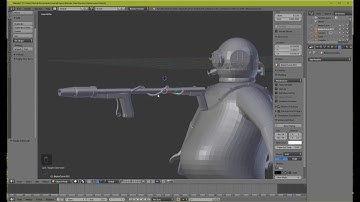 How to model a simple Flamethrower part 2