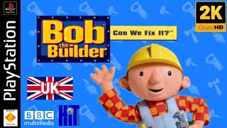 Bob The Builder Can We Fix It ps1 uk  Walkthrough  2k60fps