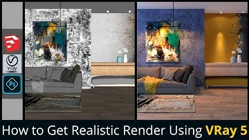 How to Get Realistic Render Using VRay for SketchUp #7