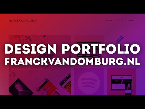 Design Portfolio Review • franckvandomburg.nl