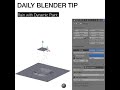 Daily Blender Tip #18 - Rain With Dynamic Paint And Particles