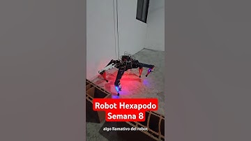 Robot Hexapodo | Semana 8 #robot #hexapod #ingeniería #mecatronica #robotic #hexapodo #diy #tesis