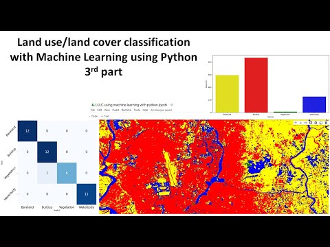 Machine learning methods to make Land use and Land cover classification ...
