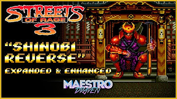 "Shinobi Reverse" • Stage 4 Boss (Expanded & Enhanced) - STREETS OF RAGE 3