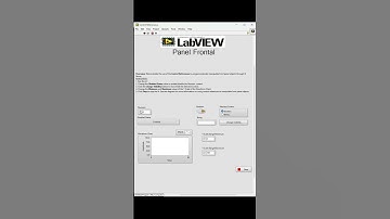 #LabVIEW 1min Panel Frontal #ABEngineeringSolutions